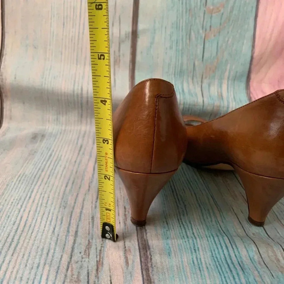 Bandolino vintage open toe pumps with small heel - Picture 9 of 12